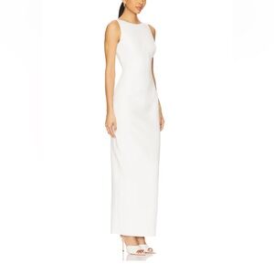 Amanda Uprichard White Maxi Dress